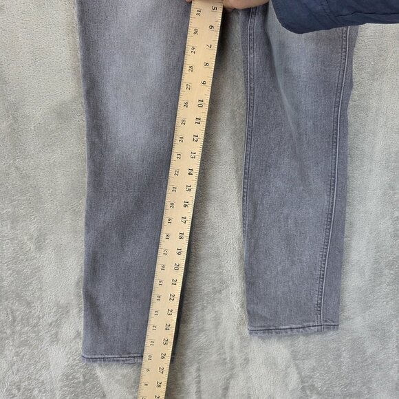 GAP Jeans Womens 6 28 Gray Vintage Slim Mid Rise Ankle Stretch Denim Pants - Picture 7 of 12